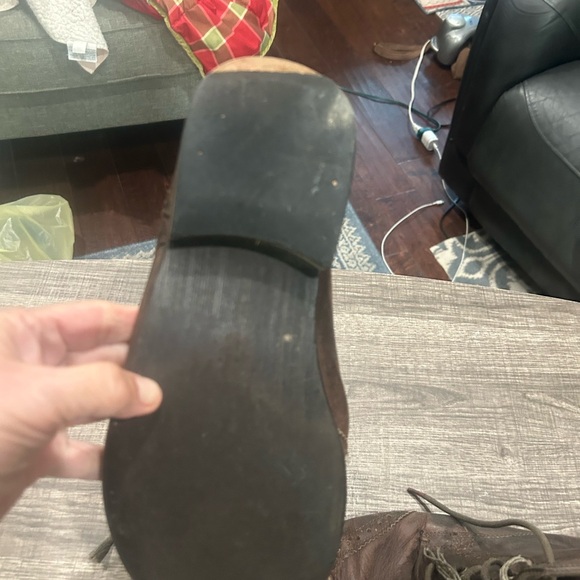 Red Tape Brown Tie Cowboy Boot Mens Size 10 - Picture 9 of 9